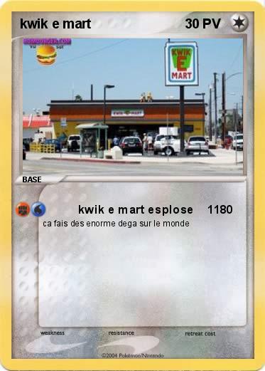 Pokemon kwik e mart