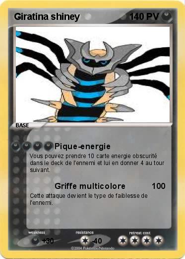 Pokemon Giratina shiney