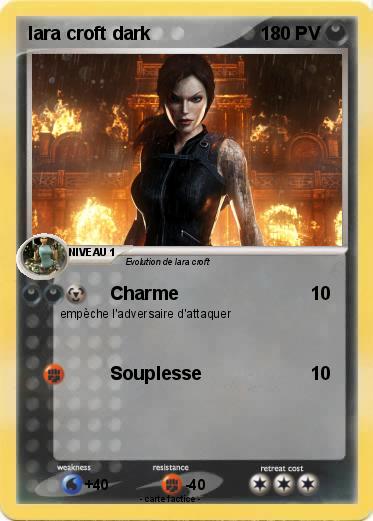 Pokemon lara croft dark