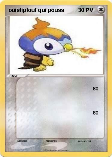 Pokemon ouistiplouf qui pouss
