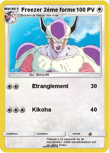 Pokemon Freezer 2ème forme