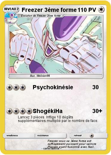 Pokemon Freezer 3ème forme