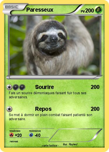 Pokemon Paresseux