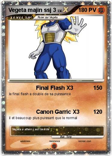 Pokemon Vegeta majin ssj 3