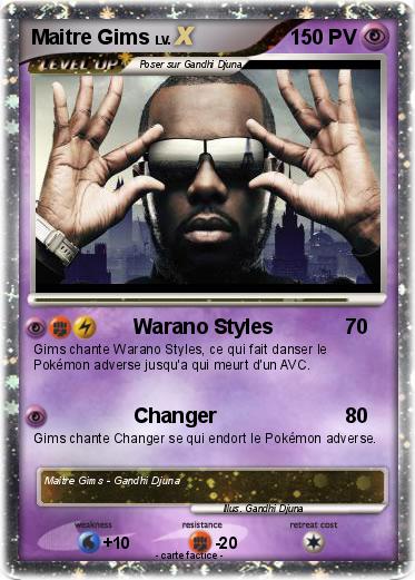 Pokemon Maitre Gims