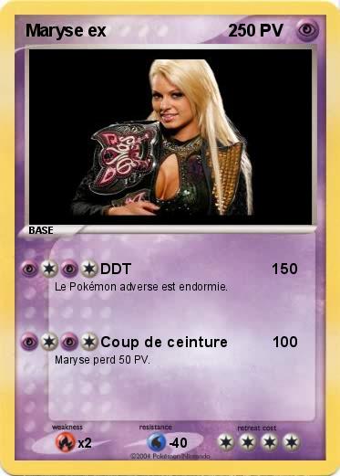Pokemon Maryse ex                          2