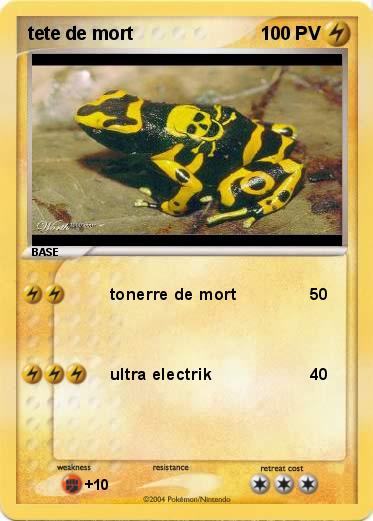 Pokemon tete de mort