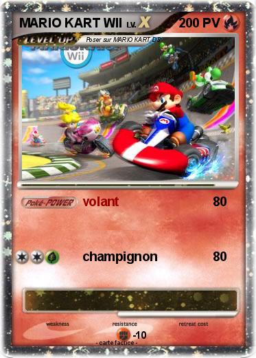 Pokemon MARIO KART WII