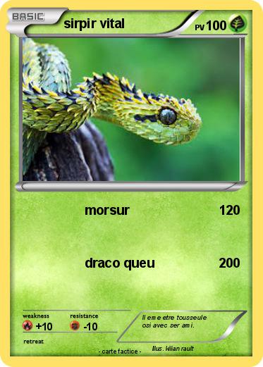 Pokemon sirpir vital