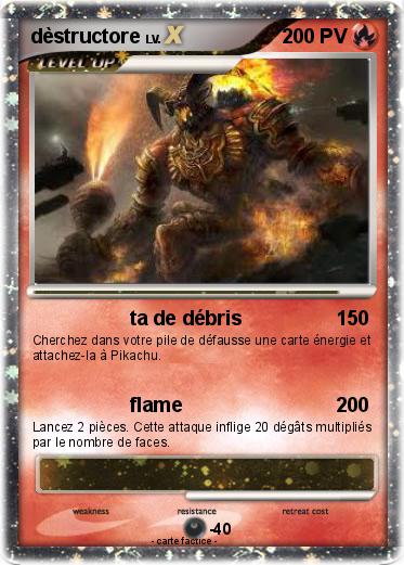 Pokemon dèstructore