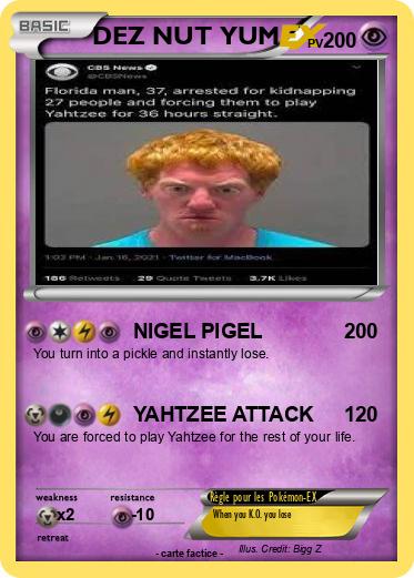 Pokemon DEZ NUT YUM