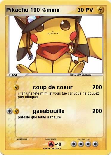 Pokemon Pikachu 100 %mimi