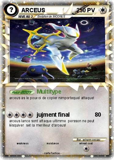 Pokemon ARCEUS                    2
