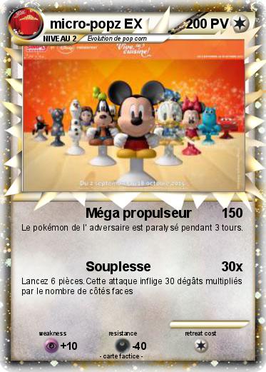Pokemon micro-popz EX
