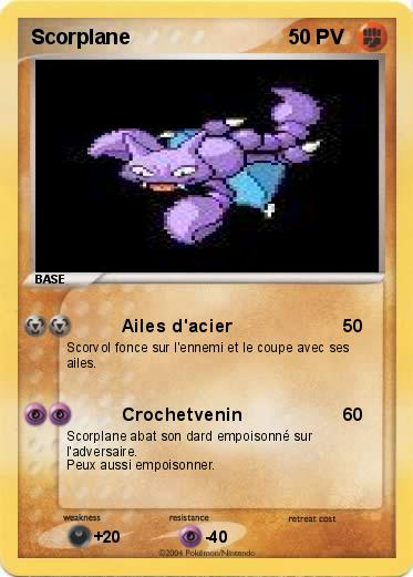 Pokemon Scorplane