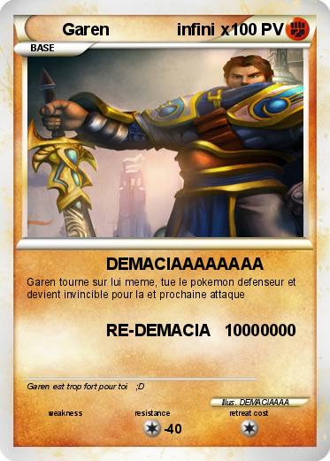 Pokemon Garen               infini x