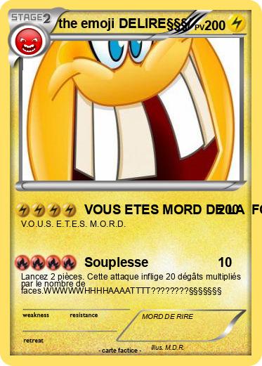 Pokemon the emoji DELIRE§§§/
