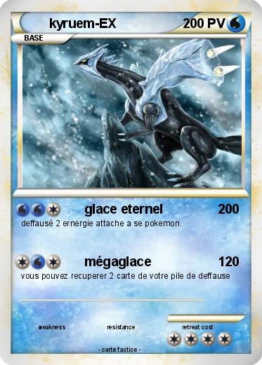 Pokemon kyruem-EX