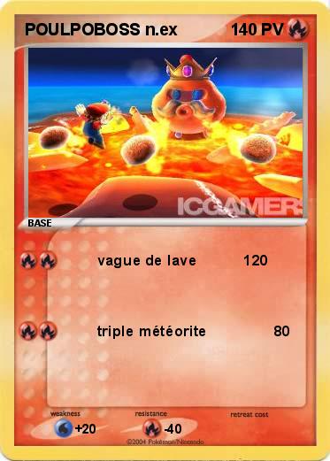 Pokemon POULPOBOSS n.ex