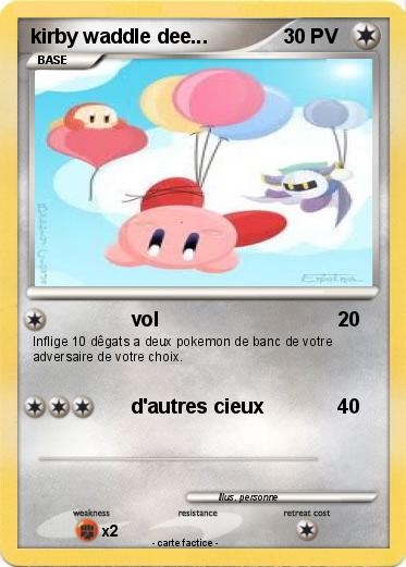 Pokemon kirby waddle dee...