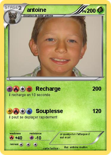 Pokemon antoine