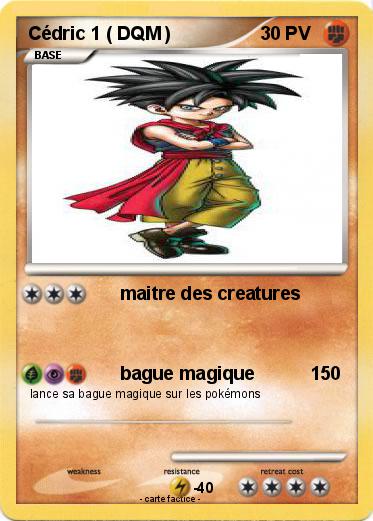 Pokemon Cédric 1 ( DQM )