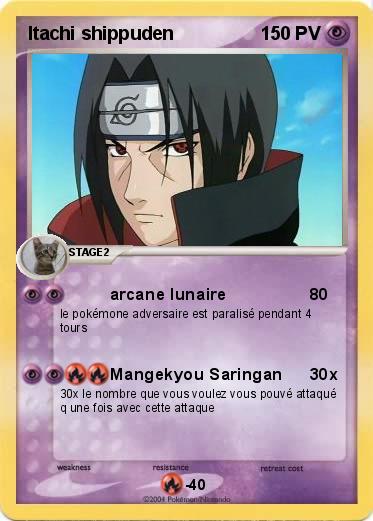 Pokemon Itachi shippuden