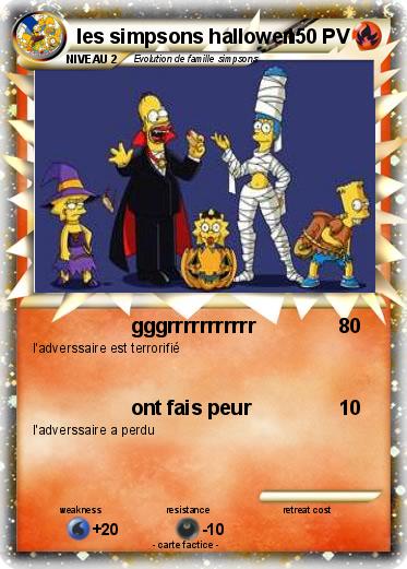 Pokemon les simpsons hallowen