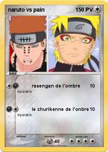 Pokemon naruto vs pain
