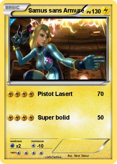 Pokemon Samus sans Armure