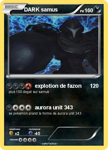 Pokemon DARK samus
