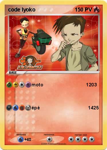 Pokemon code lyoko