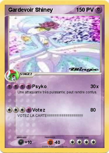 Pokemon Gardevoir Shiney