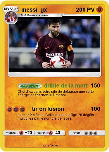 Pokemon messi  gx