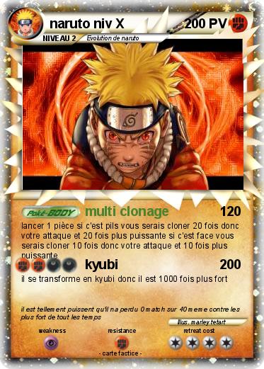 Pokemon naruto niv X
