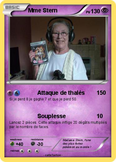 Pokemon Mme Stern
