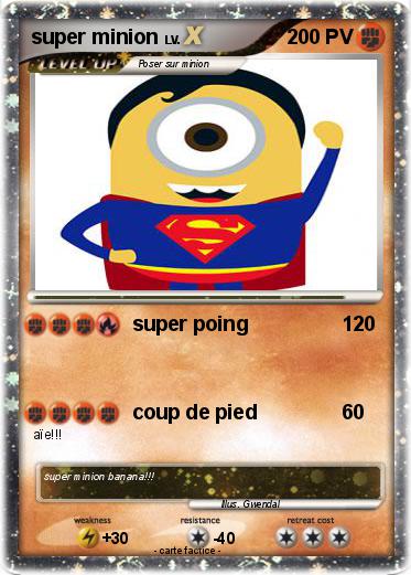 Pokemon super minion