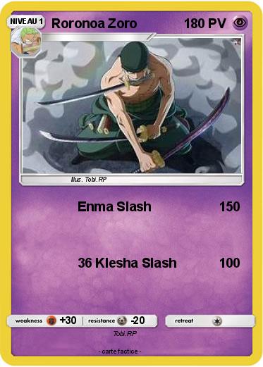 Pokemon Roronoa Zoro