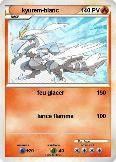 Pokemon kyurem-blanc