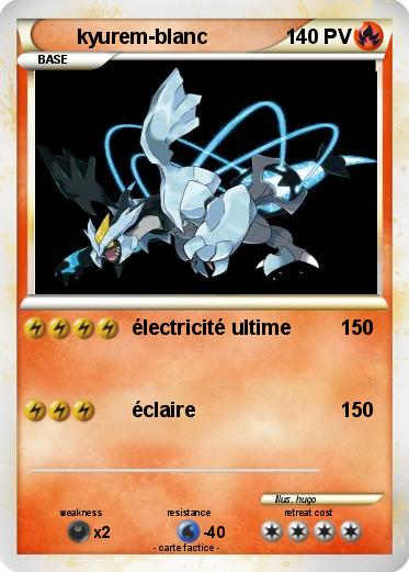 Pokemon kyurem-blanc