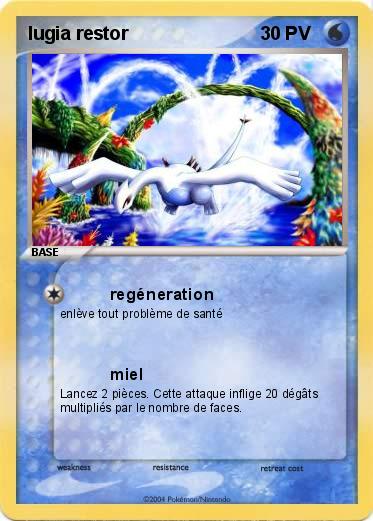 Pokemon lugia restor