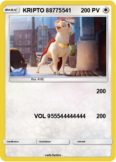 Pokemon KRIPTO 88775541