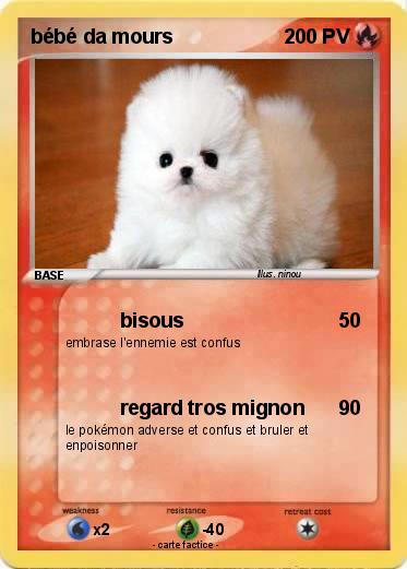 Pokemon bébé da mours