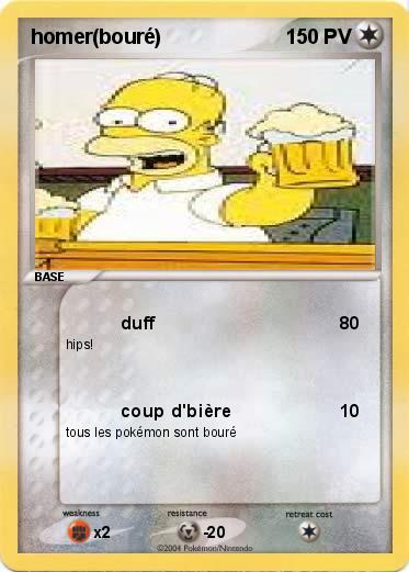 Pokemon homer(bouré)
