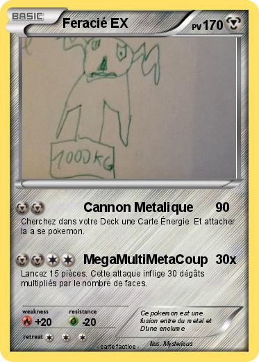 Pokemon Feracié EX