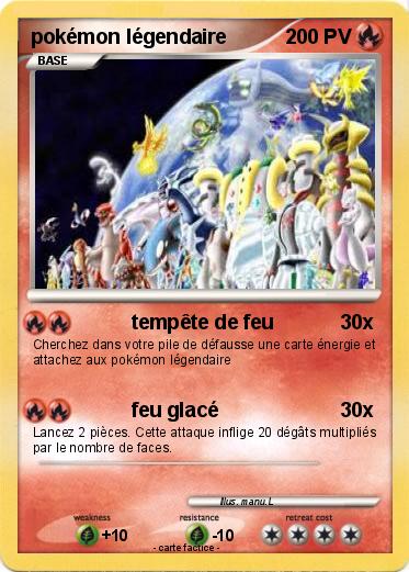 Pokemon pokémon légendaire