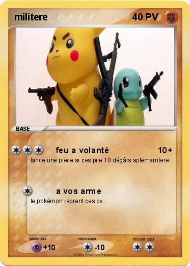 Pokemon militere