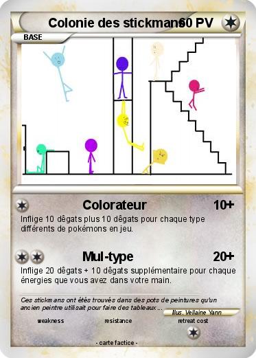 Pokemon Colonie des stickmans