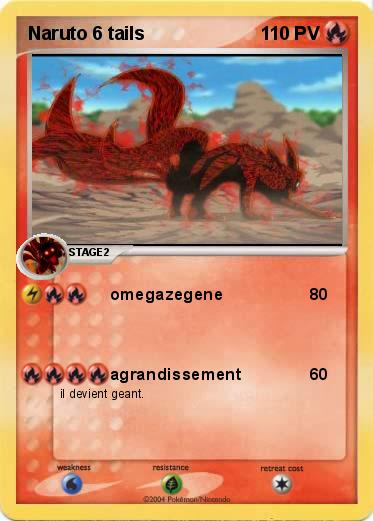 Pokemon Naruto 6 tails