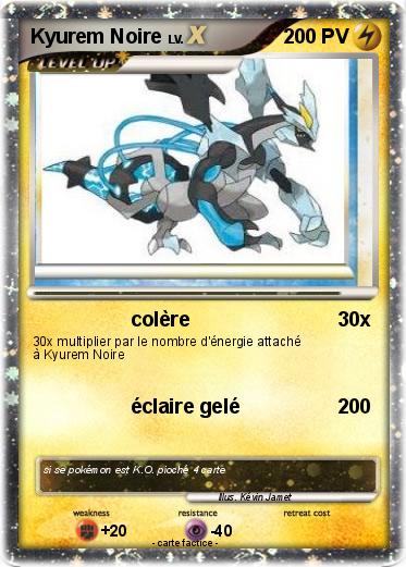 Pokemon Kyurem Noire